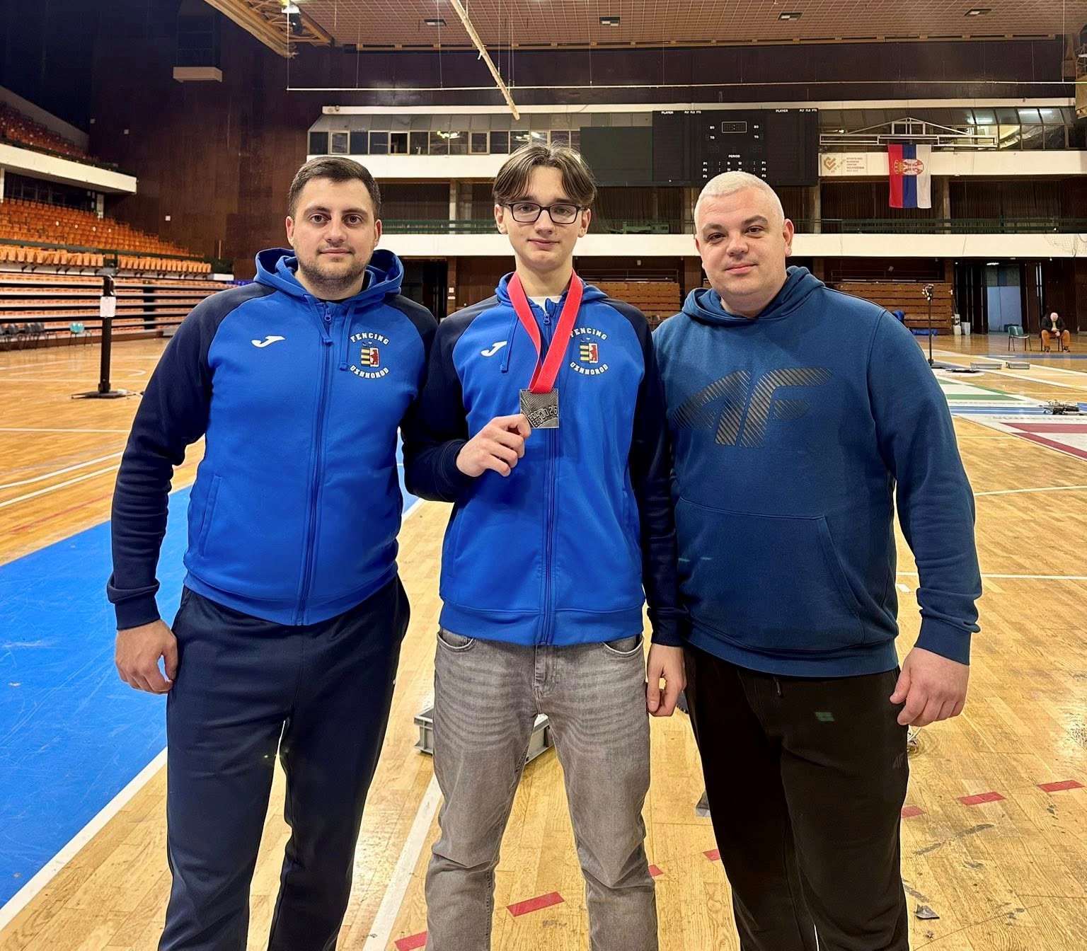 Срібло Європейського кадетського циклу — для ужгородського фехтувальника!
