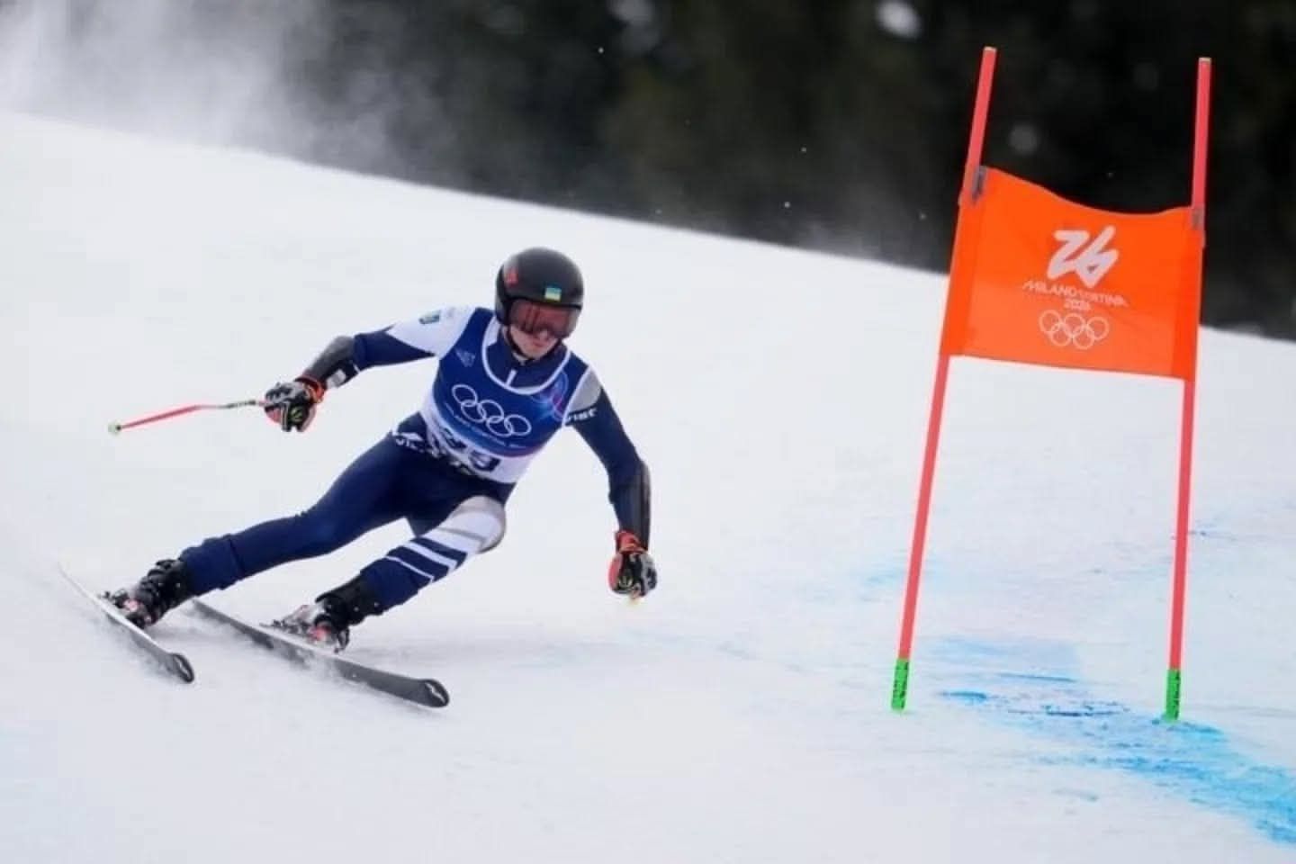 Закарпатський гірськолижник Дмитро Шеп'юк встановив рекорд України у слаломі на зимових Олімпійських іграх-2026