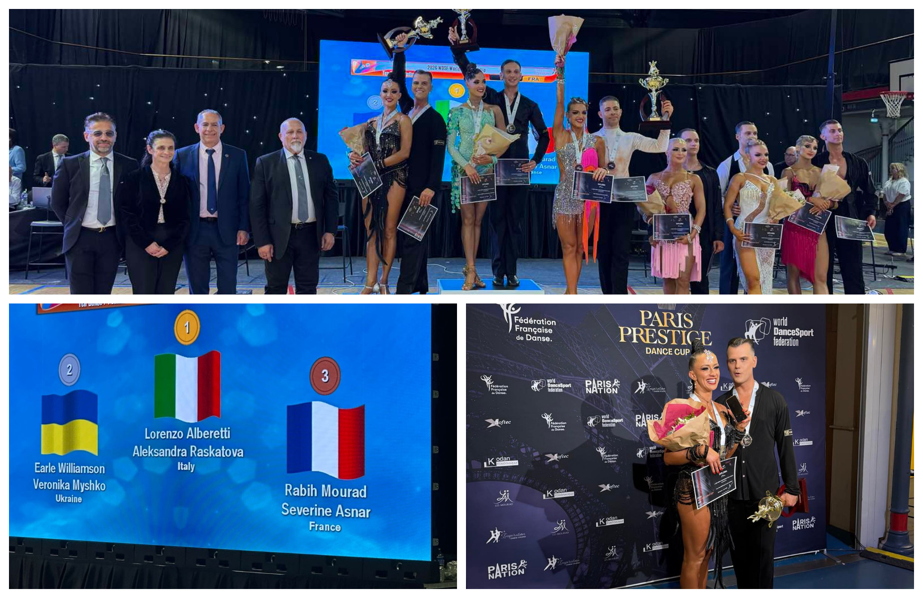 Закарпатка Вероніка Мишко та Ерл Вільямсон віцечемпіони на чемпіонаті світу з танців