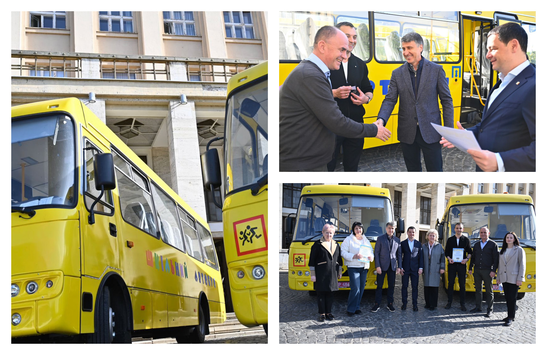 Автопарк шкільних автобусів Закарпаття поповнився двома новими транспортними засобами
