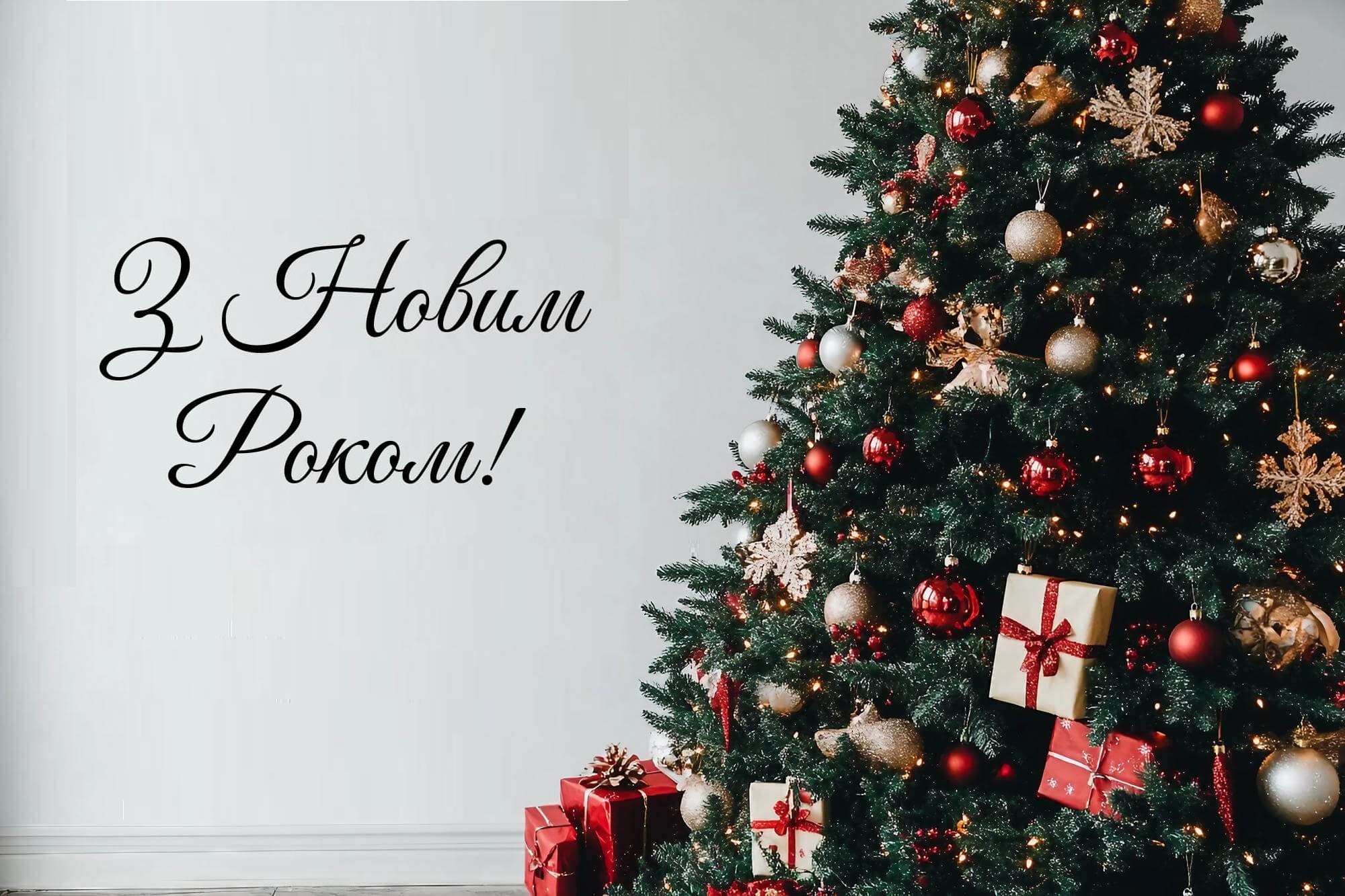 Вітаємо з Новим 2026 роком!