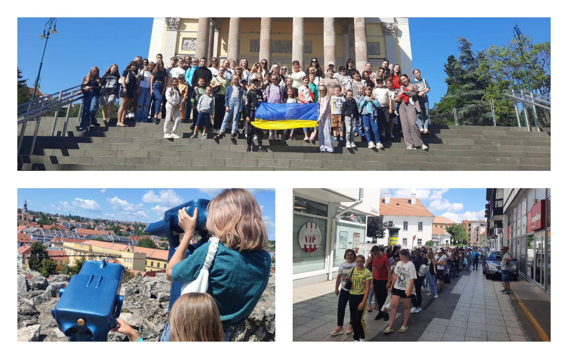 Відпочинок дітей із Запоріжжя в Угорщині: Екскурсія в Егер