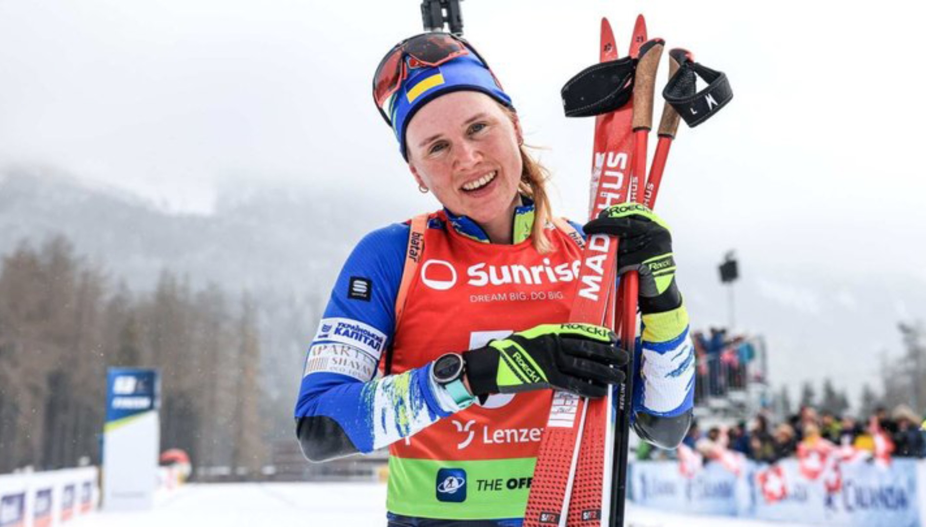Закарпатська біатлоністка Анастасія Меркушина стала Чемпіонкою Європи
