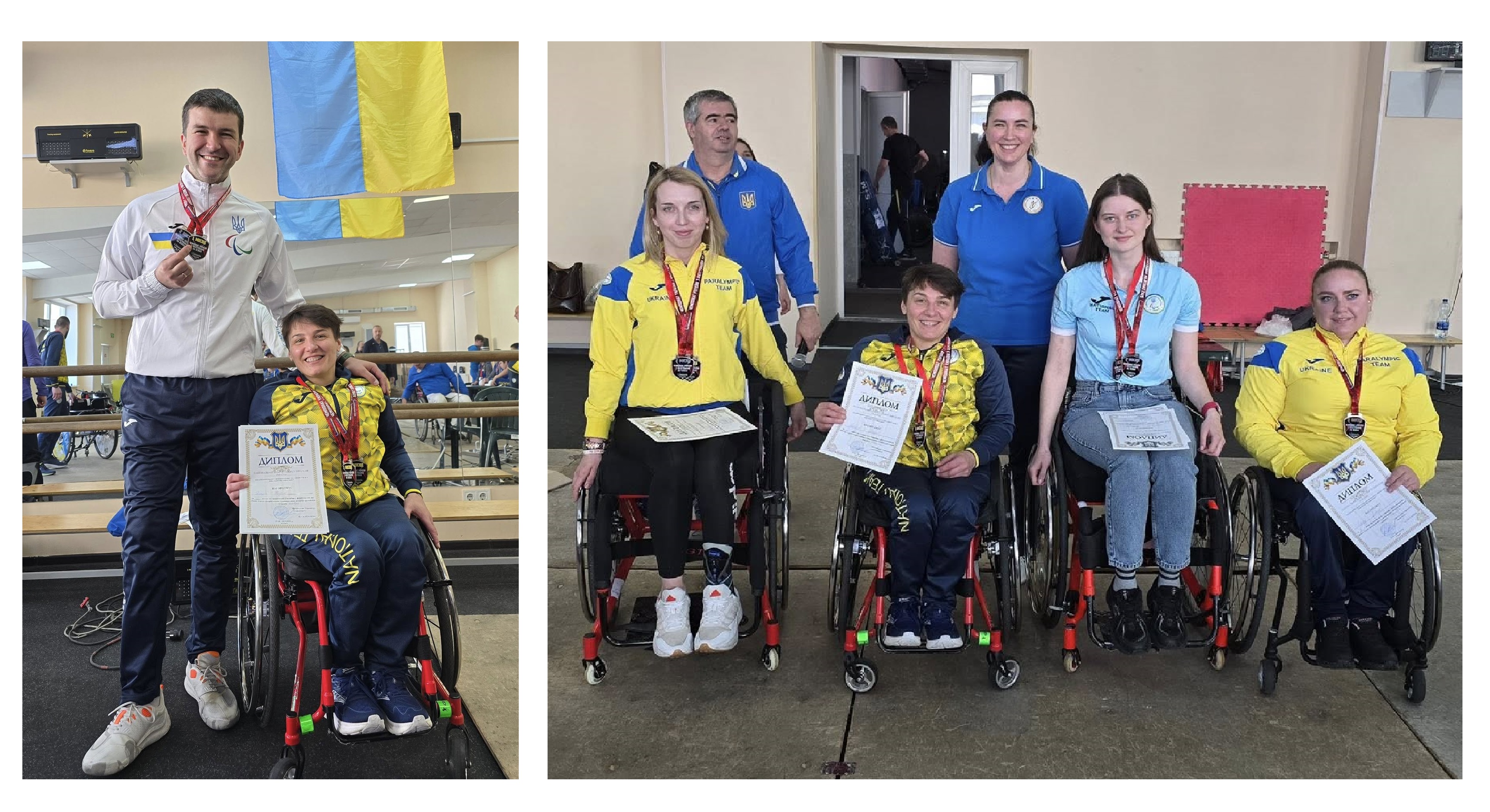 Закарпаття знову на п'єдесталі: дві золоті медалі на чемпіонаті з парафехтування
