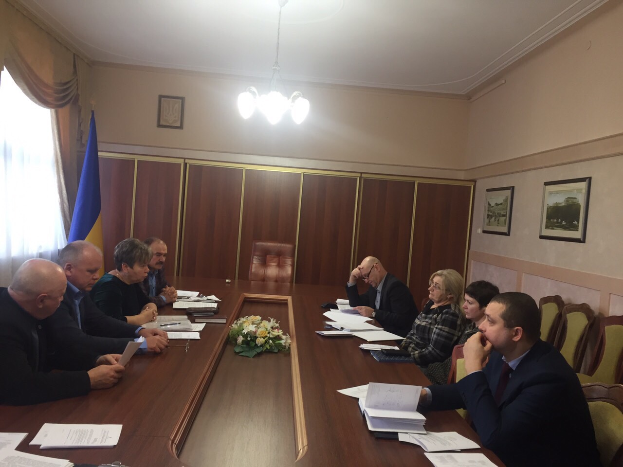 Проведено засідання регіональної ради професійної освіти обласної державної адміністрації