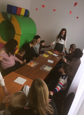 Майстер-клас для батьків та дітей в КУ „Інклюзивно-ресурсний центр” Іршавської районної ради