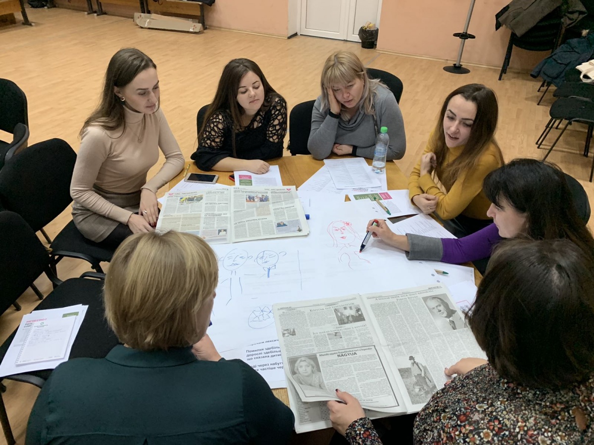 У рамках проєкту „Навчаємось разом” в Ужгороді проведено тренінг для вчителів