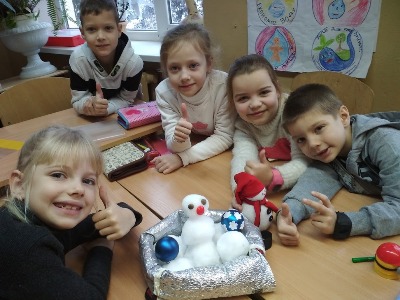 Опановували навчальний матеріал, поглиблюючи знання про „Зиму”