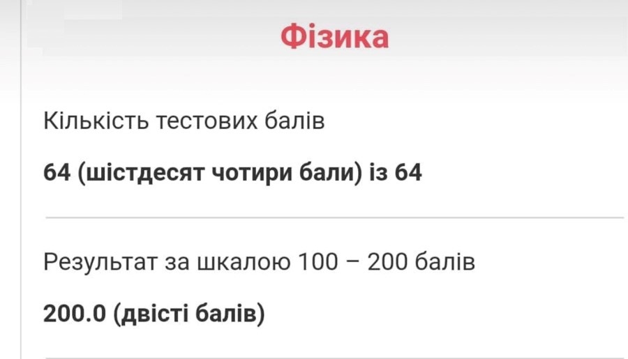 Богдан Добош – перший 200-бальник Закарпаття  за результатами ЗНО-2021!