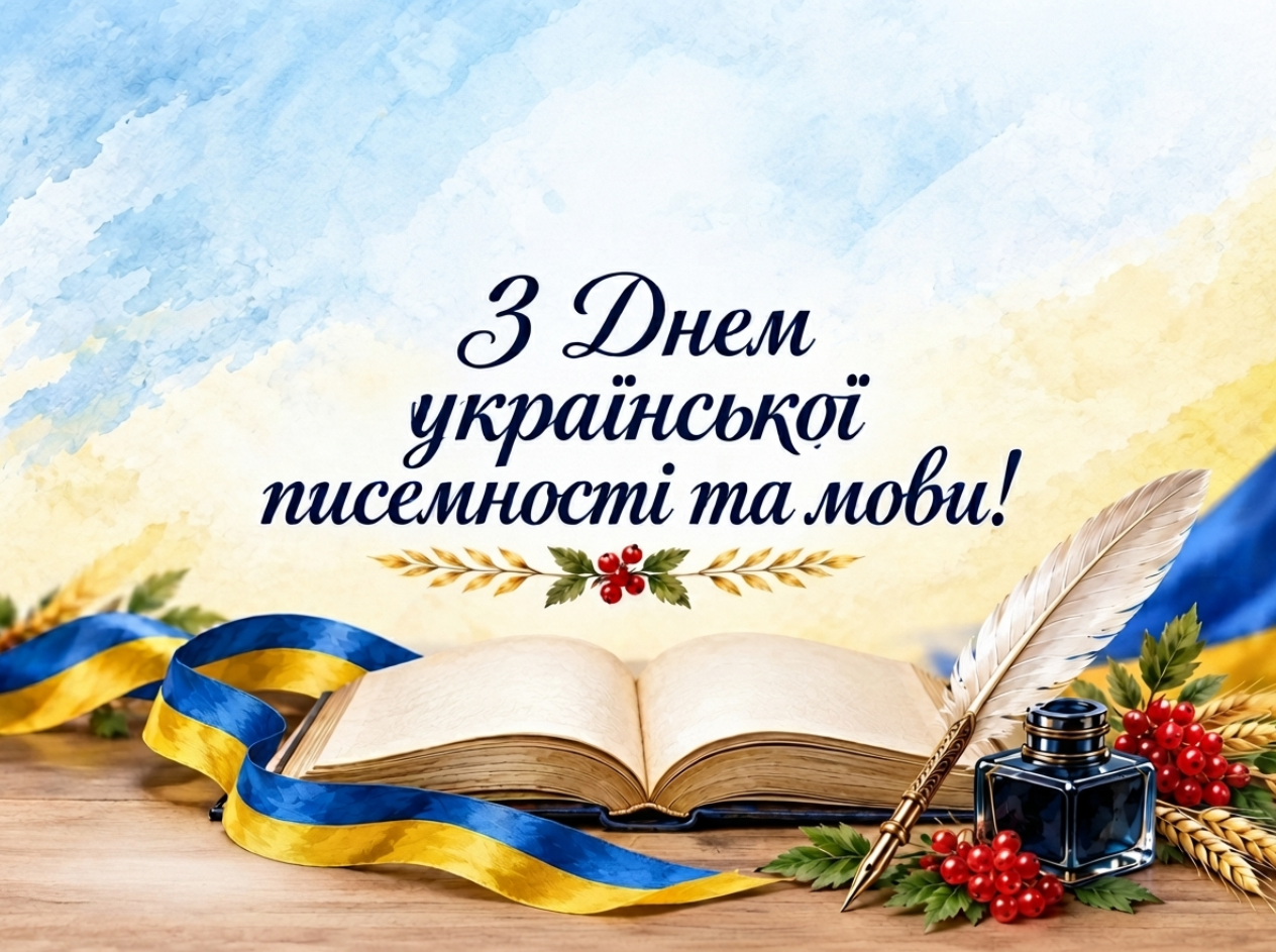 З Днем української писемності та мови!