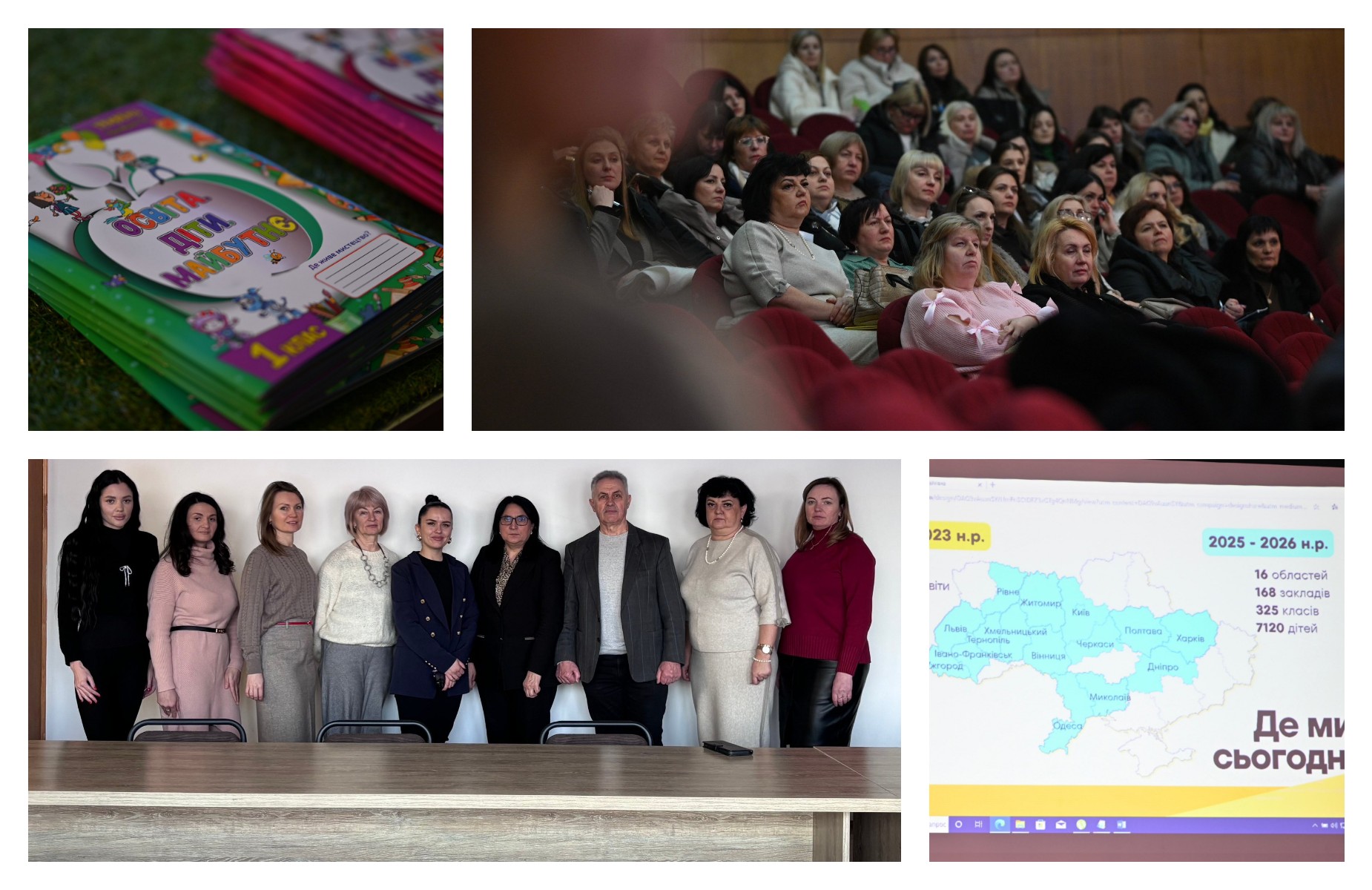 Учителі початкової ланки Закарпаття знайомляться з інноваційним освітнім проєктом «Освіта. Діти. Майбутнє»