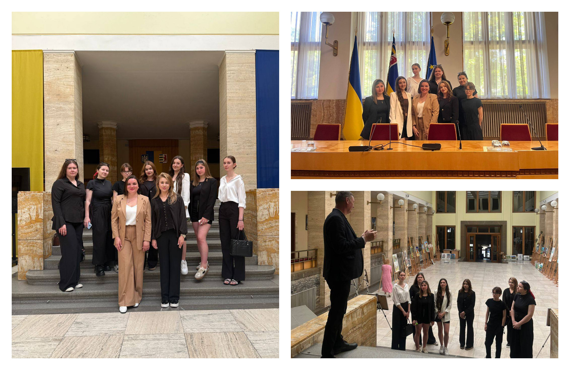 Ознайомча практика для студентів I курсу Закарпатського угорського інституту імені Ференца Ракоці II у Закарпатській обласній військовій адміністрації