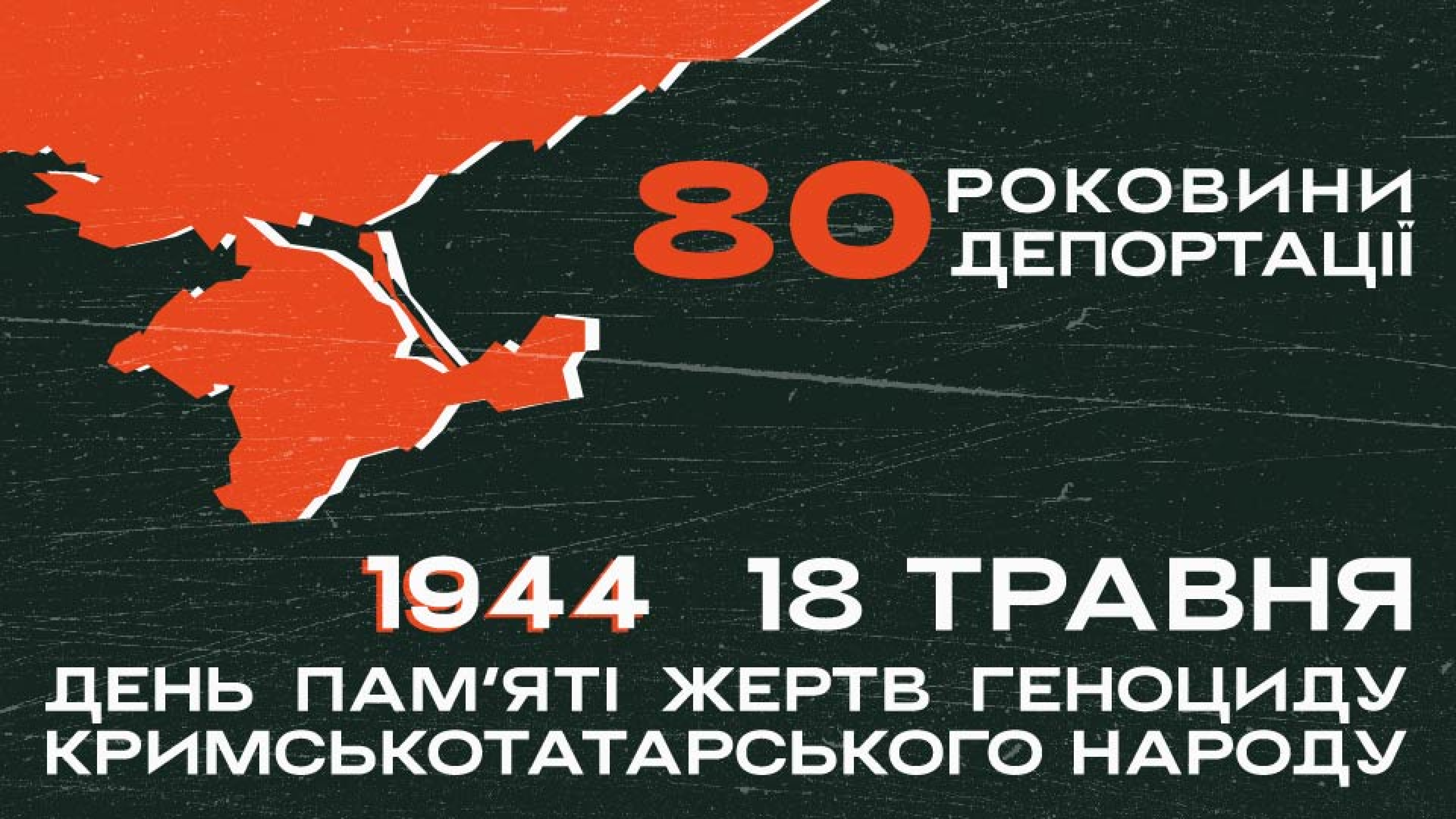 18 травня — День пам’яті жертв геноциду кримськотатарського народу