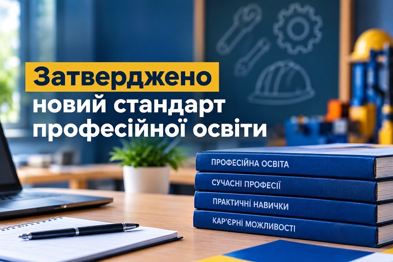 Затверджено новий стандарт професійної освіти